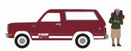 1978 Plymouth Trail Duster wiht Backpacker Figure - The Hobby Shop Series 16 - 1/64 Greenlight - 97160 C