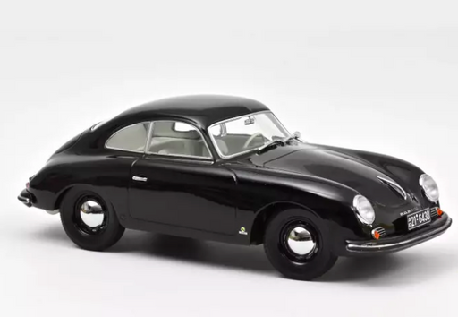 PORSCHE 356A COUPE 1952 BLACK - Norev - 1/18 - 187451 Passion Diecast