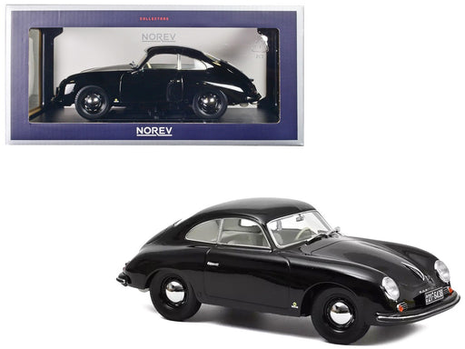 PORSCHE 356A COUPE 1952 BLACK - Norev - 1/18 - 187451 Passion Diecast