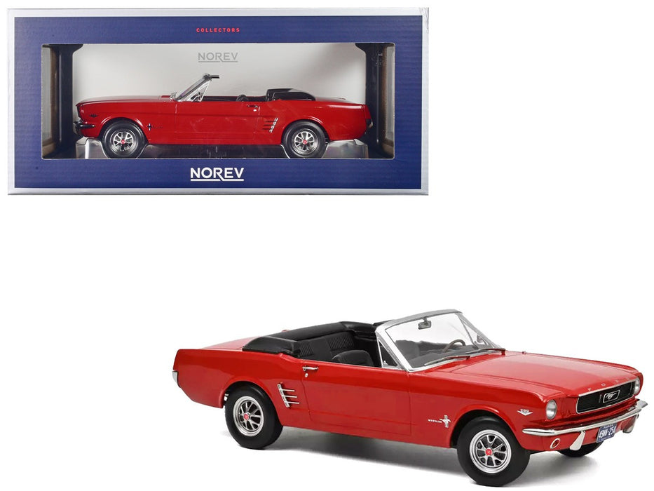 FORD USA - MUSTANG MUSTANG COVERTIBLE 1966 - Norev - 1/18 - 182810 Passion Diecast