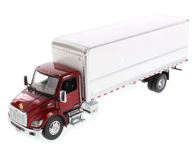 Peterbilt Model 536 with Supreme Signature Van Body in Red - Diecast Master - 1/32 - 71106