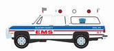 Glacier County 1991 Chevrolet Suburban Ambulance Cut Bank, Montana - Responders Series 2 - 1/64 Greenlight - 67060 B