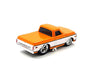 1972 Chevrolet C-10 Pick Up Edelbrock - White with Orange - Mijo Exclusives - Maisto - Muscle Machines 1/64 - 15567OR