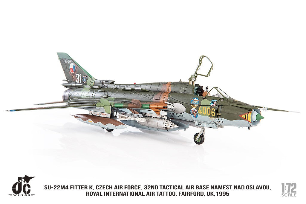 Sukhoi Su-22M4 Fitter-K / Czech Air Force, No. 4006, RAF Fairford, UK, RIAT 1995  /JCW-72-SU20-005
