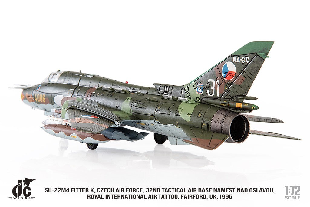 Sukhoi Su-22M4 Fitter-K / Czech Air Force, No. 4006, RAF Fairford, UK, RIAT 1995  /JCW-72-SU20-005