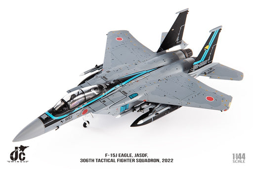 McDonnell Douglas F-15J Eagle  JASDF, 306th Tactical Fighter Squadron, 2022  JC Wings 1:144  JCW-144-F15-006