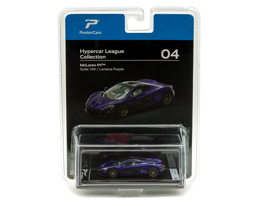 McLaren P1 - Lantana Purple - Hypercar League Collection - PosterCars - 1/64 - H04B Passion Diecast