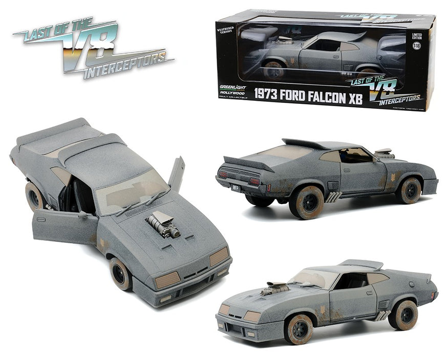 Ford Falcon XB  1973 Weathered Version -  Last of the V8 Interceptors - Greelight 1/18 - 13559 - Passion Diecast 