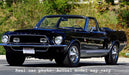 1968 Shelby GT500KR Convertible in Black with White Top - Estimated Production 750 Pieces - ACME - 1/18 - A1801875