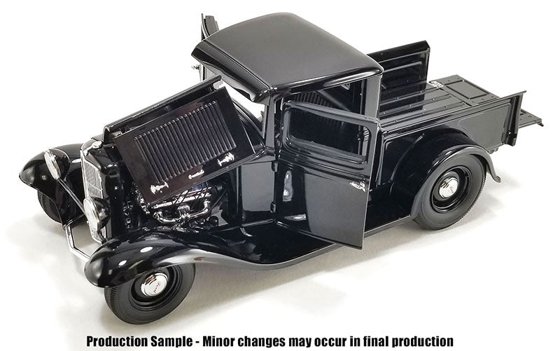 1932 Ford Pickup - Black Beauty Limited Edition - Estimated production is 600 Pieces - ACME - 1/18 - A1804104