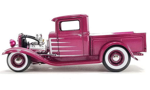 1932 Ford Hot Rod Pickup in Metallic Cotton Candy Grand National Deuce Series No.7 - ACME - 1/18 - A1804105