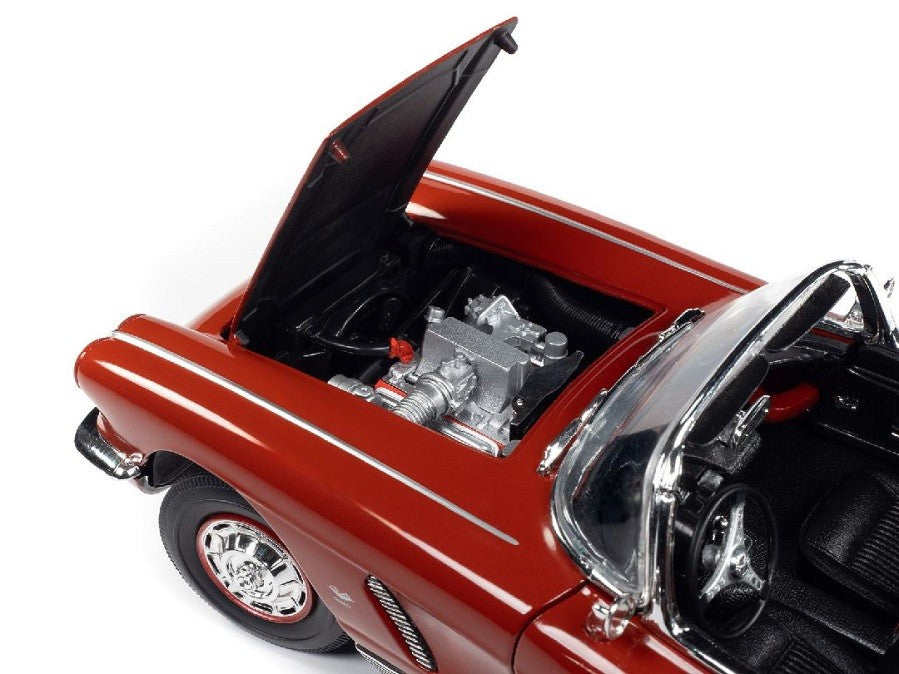 1962 Chevy Corvette Convertible - Auto World / American Muscle 1/18 - AMM1338 Passion Diecast