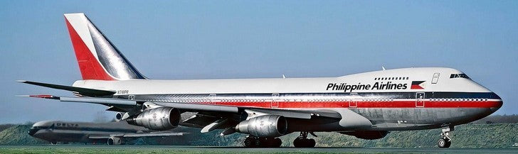 (Preorder) Philippine Airlines Boeing 747-200  / N741PR / Phoenix Model 1:400 - 11889