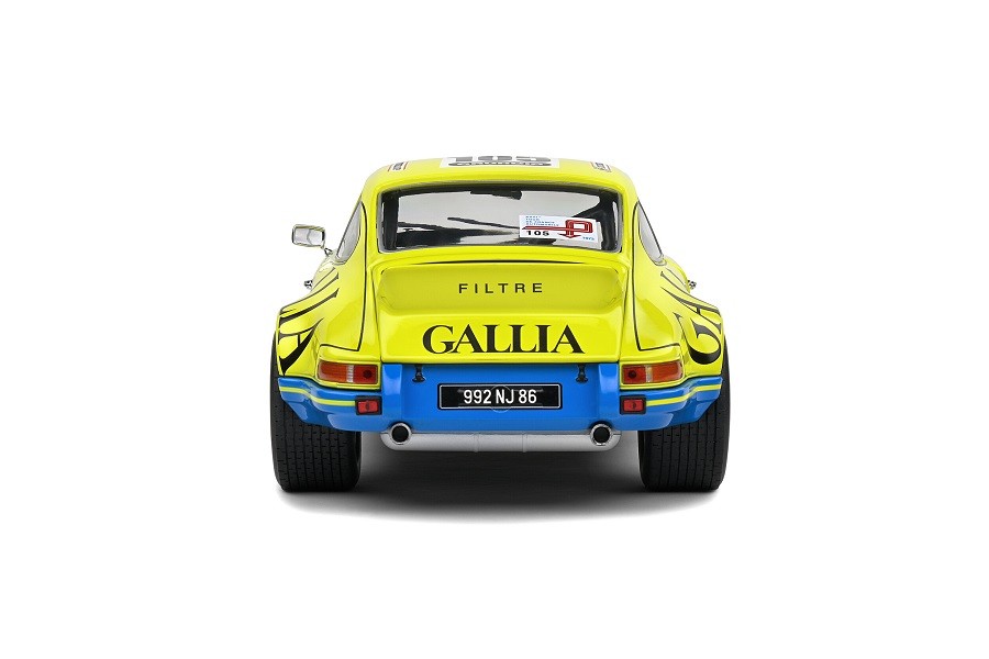 PORSCHE 911 RSR - TOUR DE FRANCE AUTOMOBILE - 1973 - LAFOSSE / ANGOULET - Solido - 1/18 - S1801118 - Passion Diecast 
