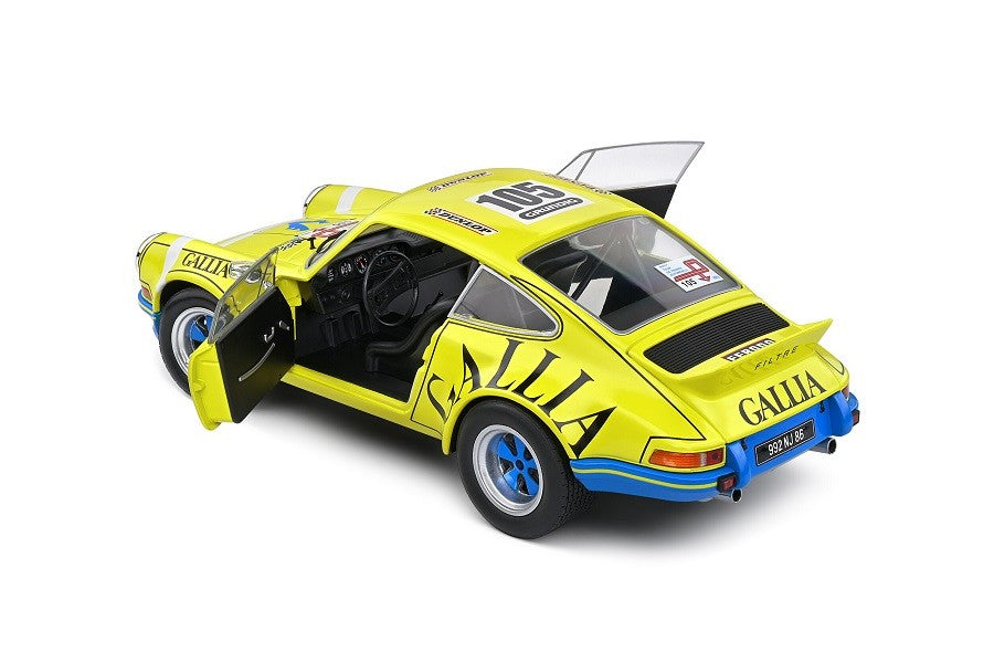 PORSCHE 911 RSR - TOUR DE FRANCE AUTOMOBILE - 1973 - LAFOSSE / ANGOULET - Solido - 1/18 - S1801118 - Passion Diecast 