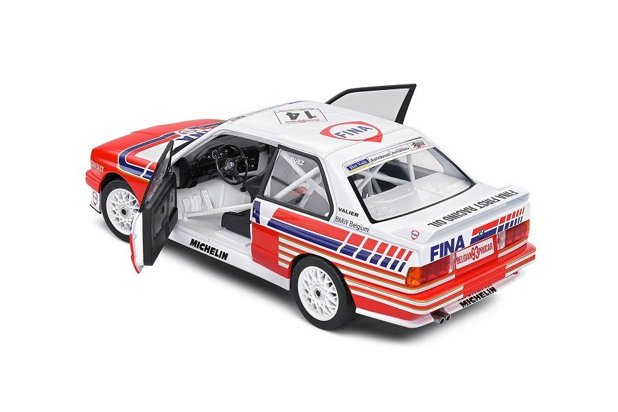 BMW E30 M3 - BELGIUM PROCAR - 1993 - No.14 DUEZ - Solido - 1/18 - S1801523 - Passion Diecast 