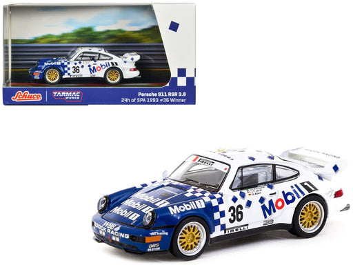 Porsche 911 RSR 3.8 24h of SPA 1993 No.36 Winner - Tarmac - 1/64 - T64S-003-93SPA Passion Diecast