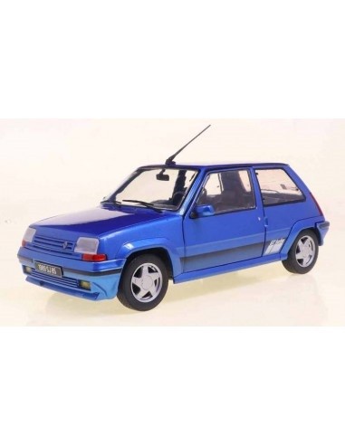 Renault 5 GT Turbo Mk2  Blue - Solido - 1/18 - S1810003 - Passion Diecast 