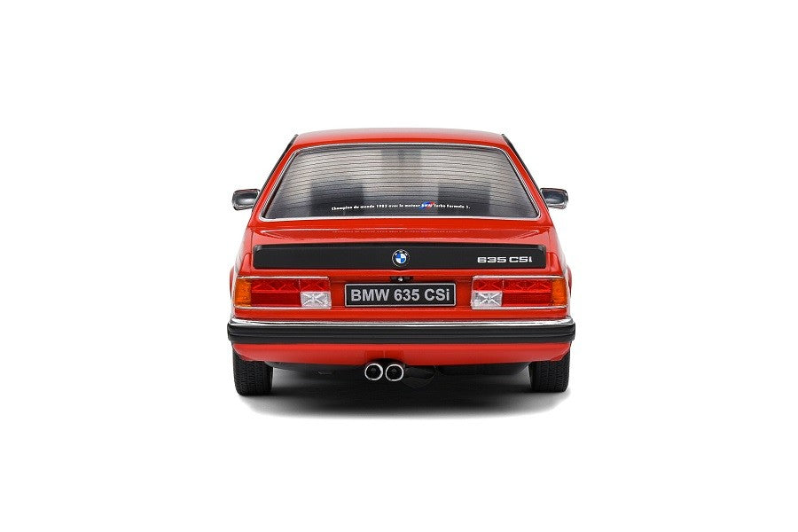 BMW 635 CSI (E24) - HENNA RED - 1984 - Solido - 1/18 - S1810301 - Passion Diecast 