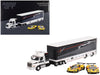 Chevrolet Corvette C8R Racing Cars no.3 & no.33 Winners with Western Star Transporter - MINI GT 1/64 - MGTS0009