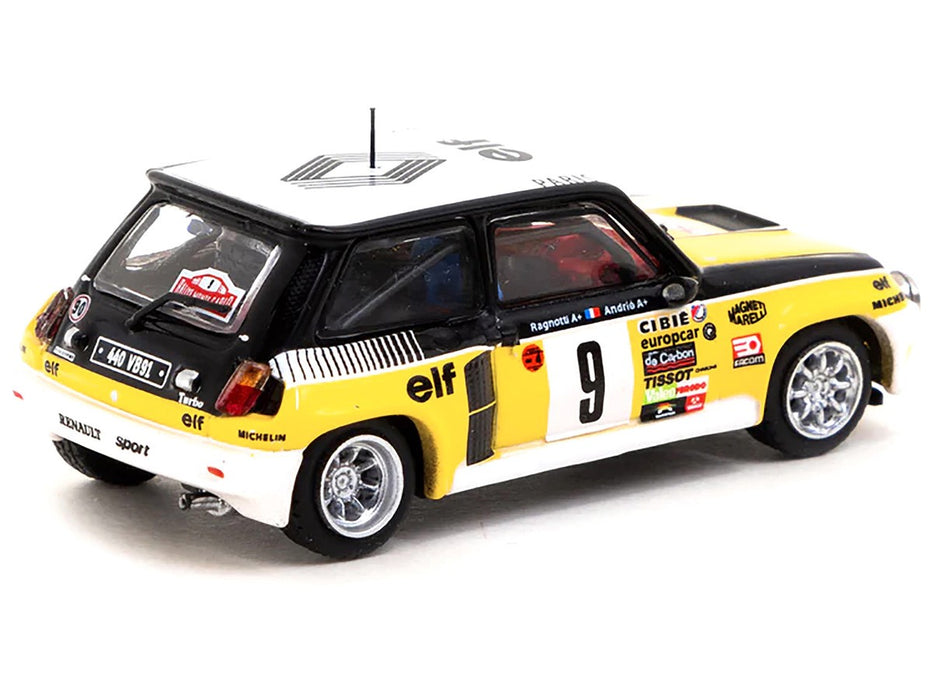 Renault 5 Turbo Monte Carlo Rally 1981 Winner - Tarmac Works - 1/64 - T64-TL060-81MCR09