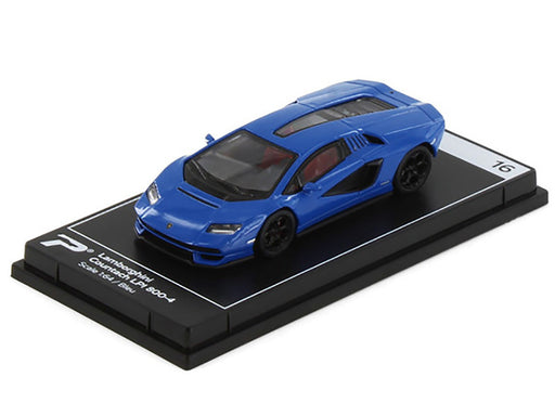 Lamborghini Countach LPI 800-4 - Bleu - Hypercar League Collection - PosterCars - 1/64 - H16B Passion Diecast
