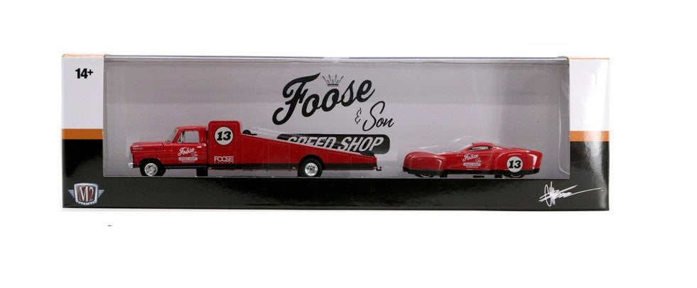 Auto-Haulers Release 70 - 1969 Ford F-350 & Foose Coupe - M2 Machine - 1:64 - 36000 70 A