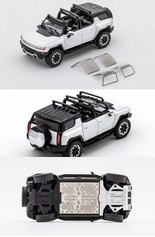 2023 GMC Hummer EV SUV (LHD) - White - GCD - 1:64 - KS-049-360 Passion Diecast