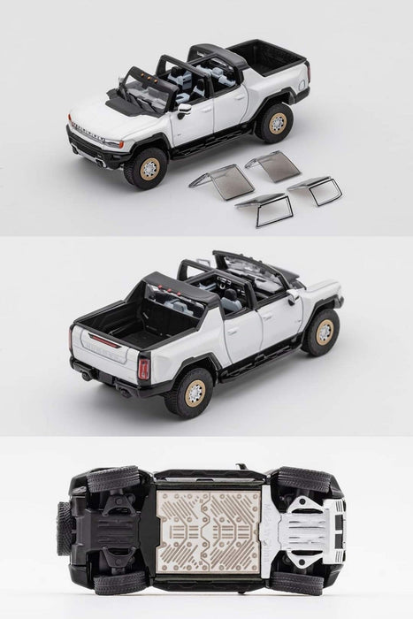 2022 GMC Hummer EV Pickup (LHD) - White - GCD - 1:64 - KS-038-217 Passion Diecast
