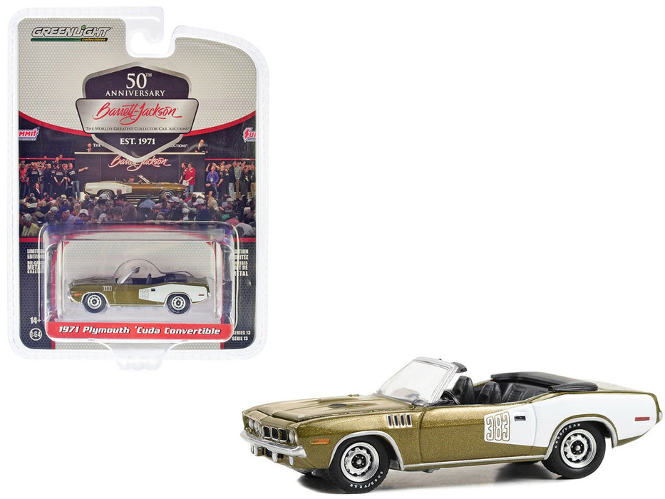 2022 Dodge Challenger SRT Hellcat - Barrett-Jackson 'Scottsdale Edition' Series 13 - 1/64 Greenlight - 37300 E