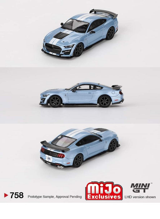 Ford Mustang Shelby GT500 Heritage Edition - Mini GT - 1:64 - MGT00758 Passion Diecast