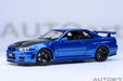 Nissan Skyline GT-R (R34) Z-tune (Bayside Blue/Carbon) - Autoart - 77460 Passion Diecast