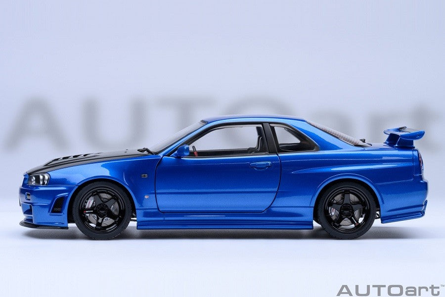 Nissan Skyline GT-R (R34) Z-tune (Bayside Blue/Carbon) - Autoart - 77460 Passion Diecast