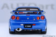 Nissan Skyline GT-R (R34) Z-tune (Bayside Blue/Carbon) - Autoart - 77460 Passion Diecast