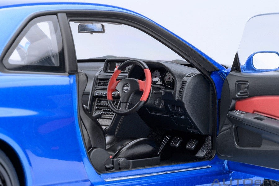 Nissan Skyline GT-R (R34) Z-tune (Bayside Blue/Carbon) - Autoart - 77460 Passion Diecast
