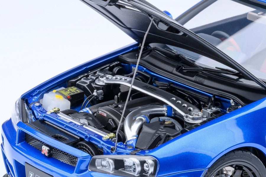 Nissan Skyline GT-R (R34) Z-tune (Bayside Blue/Carbon) - Autoart - 77460 Passion Diecast