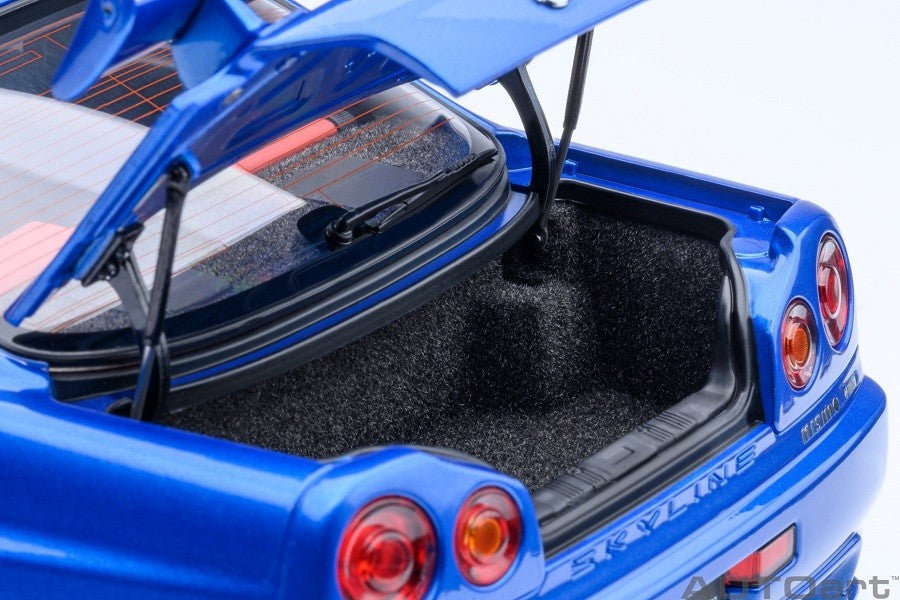 Nissan Skyline GT-R (R34) Z-tune (Bayside Blue/Carbon) - Autoart - 77460 Passion Diecast