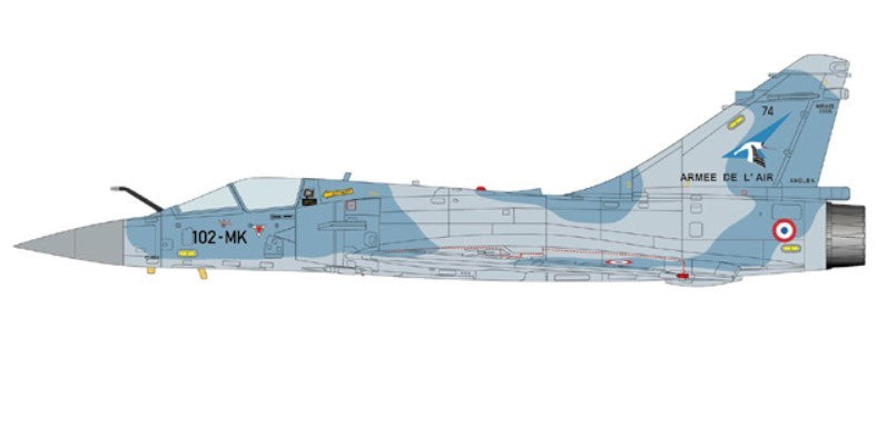Dassault Mirage 2000-5 / Armée de l'Air EC 1/2 Cigognes, Luxeuil-Saint-Sauveur AB, France / Hobby Master 1:72 HA1619