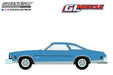 1973 Chevrolet Chevelle SS 454 Light Blue Matallic & Silver - GreenLight Muscle Series 29 - 1/64 Greenlight - 13360 D