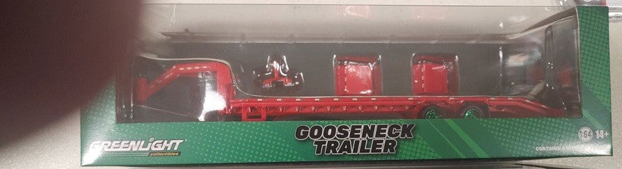 (Green Machine) Gooseneck Trailer Conspicuity Stripes - Hitch & Tow Trailers - Hobby Exclusive - 1/64 Greenlight - 30467GR