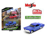 1965 Buick Riviera Metallic Blue - Design Lowriders - MiJo Exclusives 3,600 Pieces - Maisto - 1/64 - 15494 23D