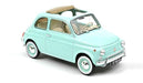 Fiat 500 L 1968 Pastel Blue w/ special birth pack - Norev - 1:18 - 187777 - Passion Diecast