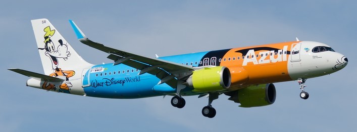 Azul Airbus A320NEO / PR-YSR "Special Livery" / Phoenix Model 1:400 - 04588