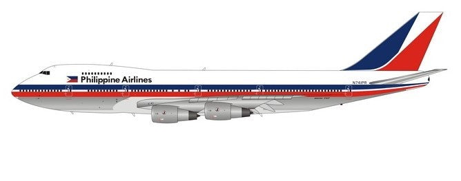 Philippine Airlines Boeing 747-200  / N741PR / Phoenix Model 1:400 - 11889