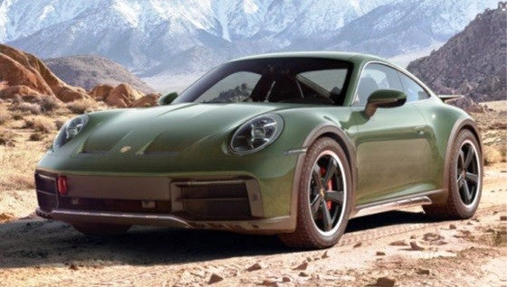 Porsche 911 Dakar 2023 oak green metallic - Norev - 1:18 - 187241 - Passion Diecast