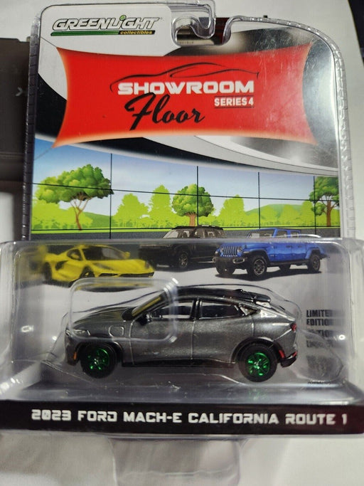 (Green Machine) 2023 Ford Mach-E California Route 1 - Showroom Floor Series 4 - 1/64 Greenlight - 68040 DGR
