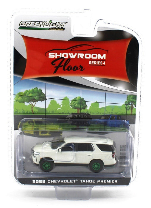 (Green Machine) 2023 Chevrolet Tahoe Premier - Showroom Floor Series 4 - 1/64 Greenlight - 68040 BGR