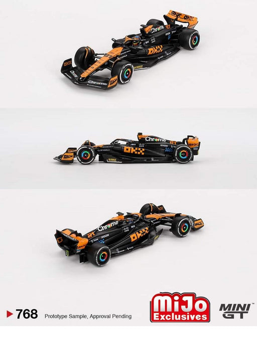 (Preorder) McLaren MCL60 No.81 Oscar Piastri 2023 F1 2023 Japanese GP 3rd Place - Mini GT - 1:64 - MGT00768
