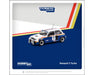 Renault 5 Turbo No.11 Costa Brava Rally 1985 - White/Blue - Tarmac Works - 1/64 - T64-TL060-85RCB11 Passion Diecast