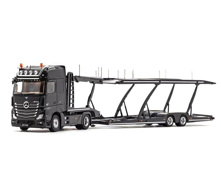 Mercedes-Benz AMG Actros Auto Transporter - Black - GCD - 1:64 - KS-069-403 Passion Diecast